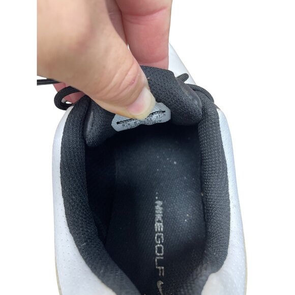 Nike Tour Golf Mens Black White TW Golf Shoes Sneakers Sz 9.5 SKU 9440 - Picture 7 of 16